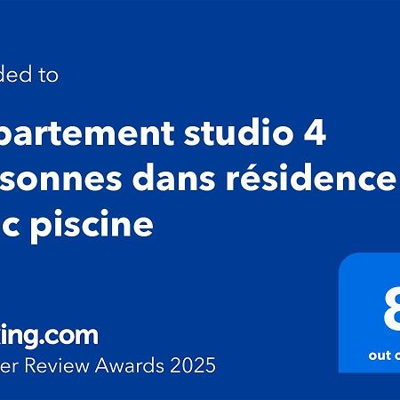 Appartement Studio 4 Personnes Dans Residence Avec Piscine Quiberon Luaran gambar
