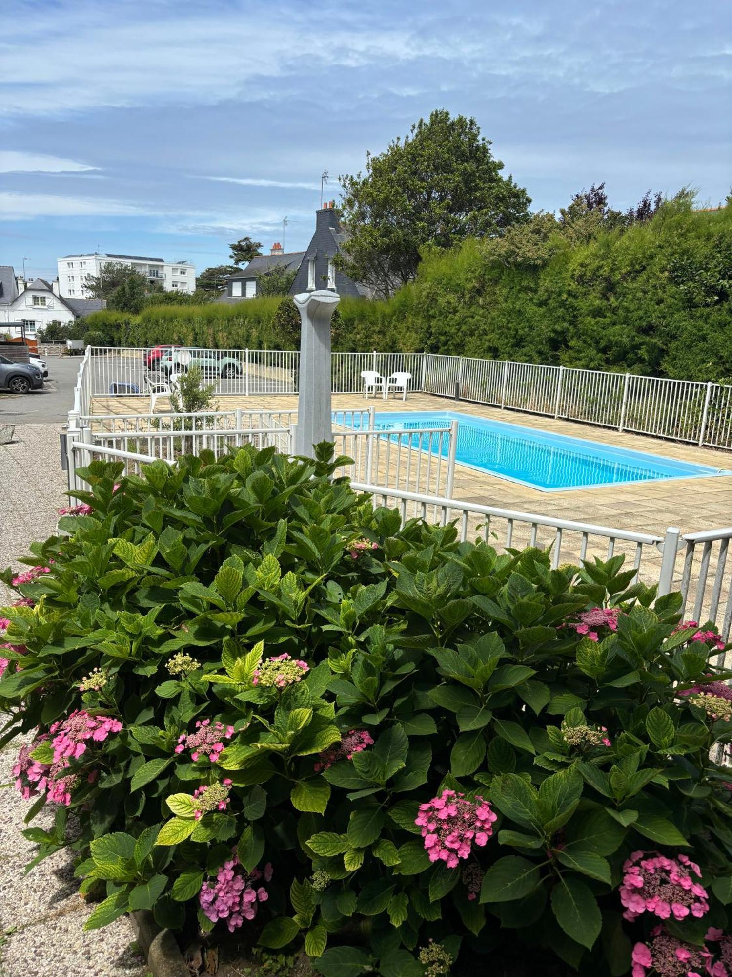 Appartement Studio 4 Personnes Dans Residence Avec Piscine Quiberon Luaran gambar