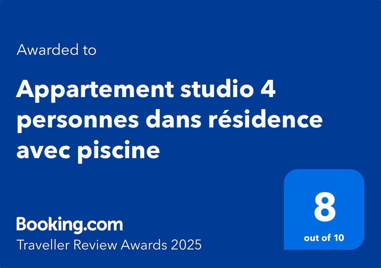 Appartement Studio 4 Personnes Dans Residence Avec Piscine Quiberon Luaran gambar
